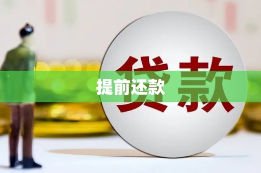 改则提前还款